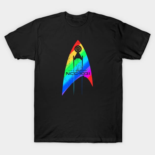 NCC-1031 DISCOVERY T-Shirt by KARMADESIGNER T-SHIRT SHOP